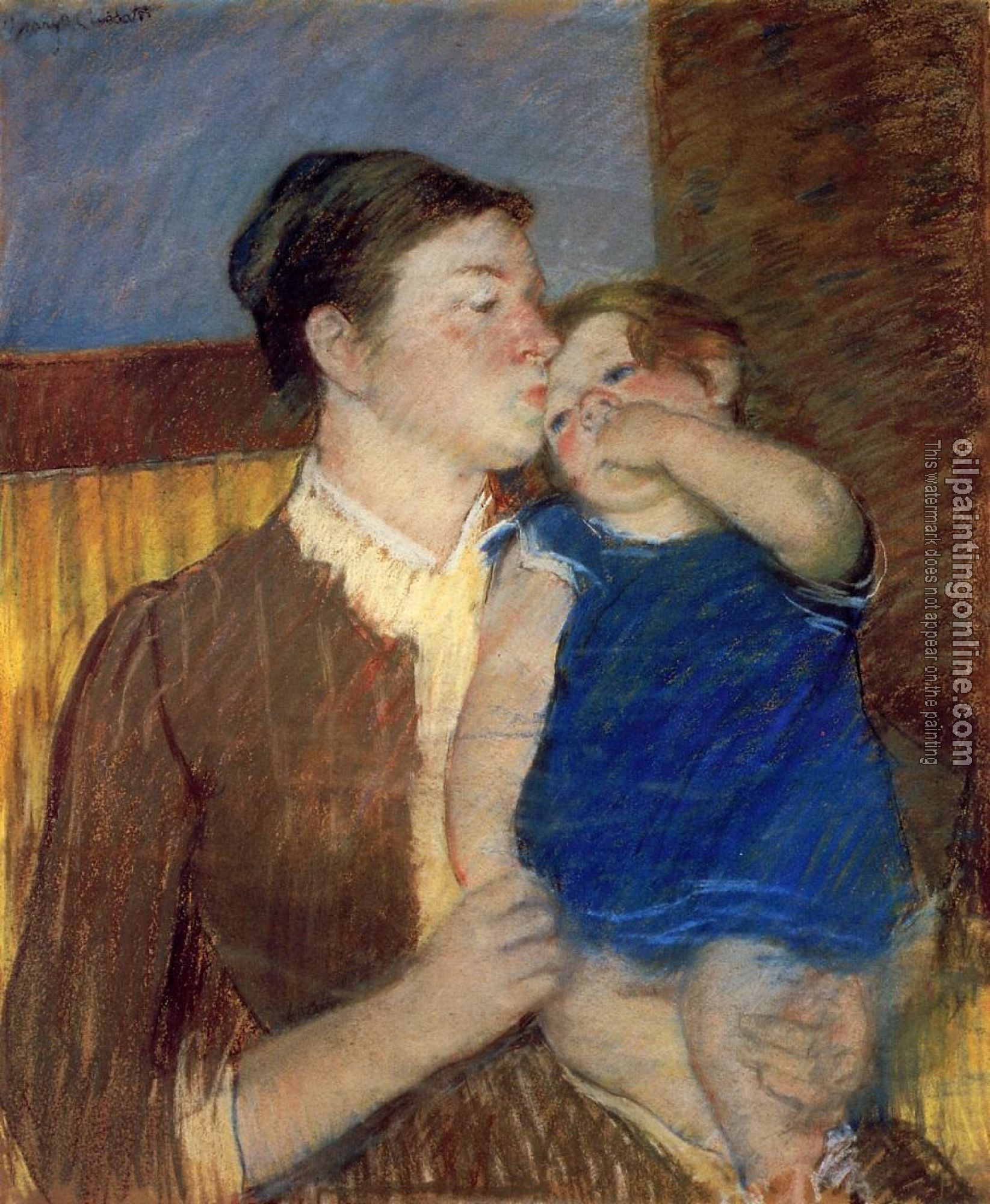 Cassatt, Mary - Mother's Goodnight Kiss